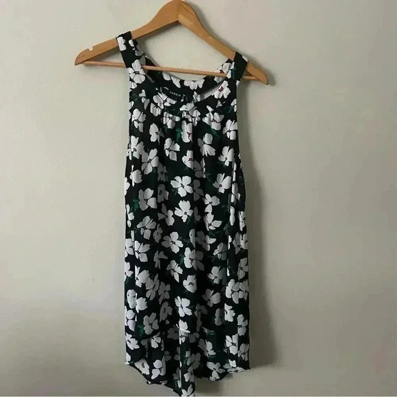 Torrid Floral Chiffon Hi-Lo Tank Top  0/L - Picture 4 of 7